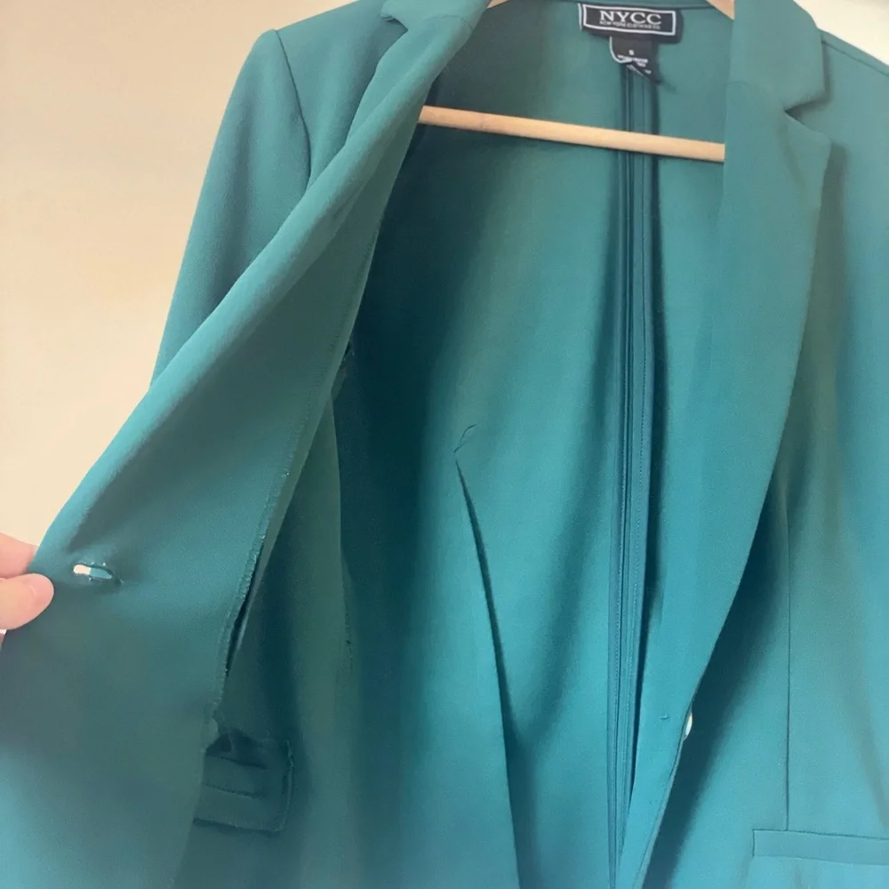 NYCC New York Clothing Company Green Women’s Blazer - Picture 7 of 7